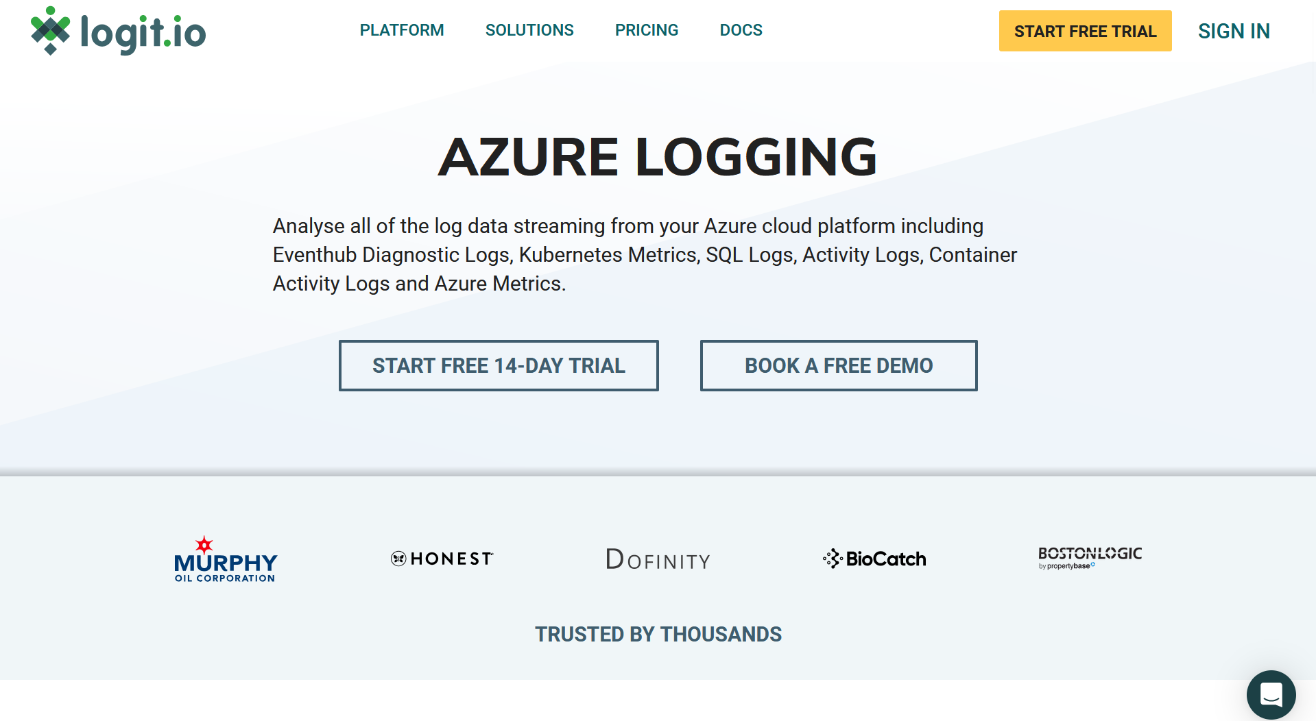 Logit.io - Azure Logging